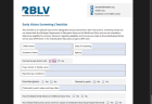 A screenshot of an RBLV document open in Acrobat Pro. Accessibility tools are opened and the tagging structure is displayed.